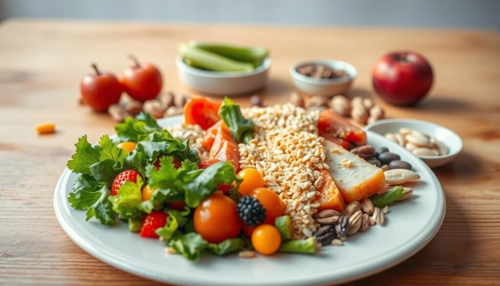 balanced diet plate method